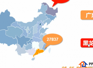 怎么在PPT中制作中國地圖的數據展示圖表