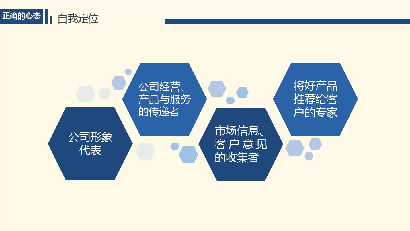 蓝白简洁员工入职营销技巧培训ppt模板