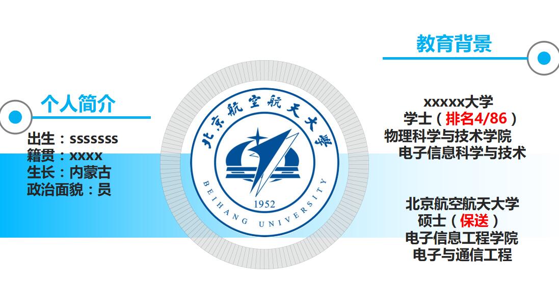个人简历创意ppt模板