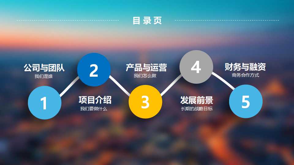 科技主题PPT模板