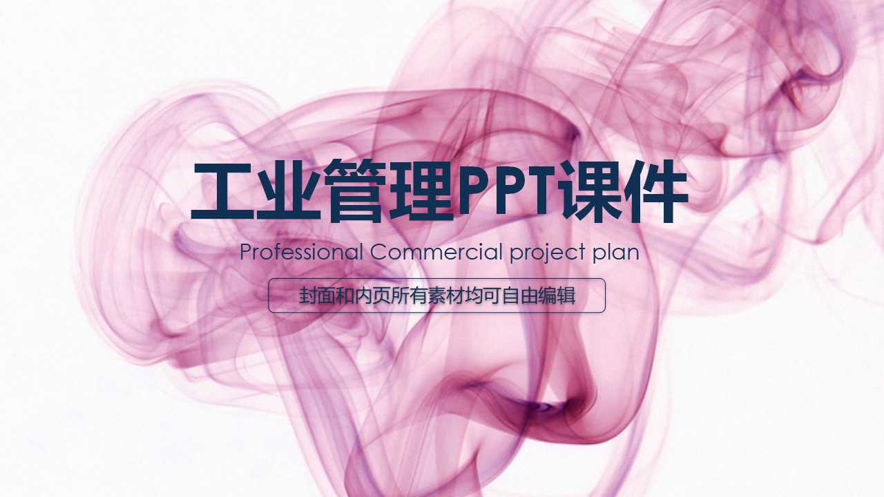 工业管理PPT课件
