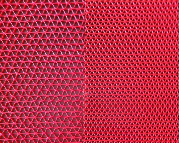 PPT模板-红色网格图案