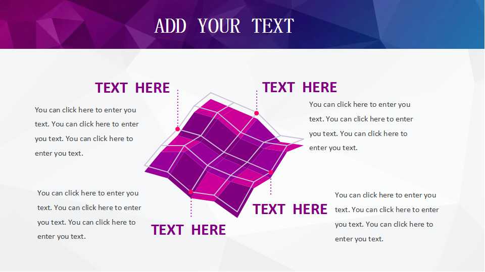 宽屏格式模板PPT：紫色背景图片