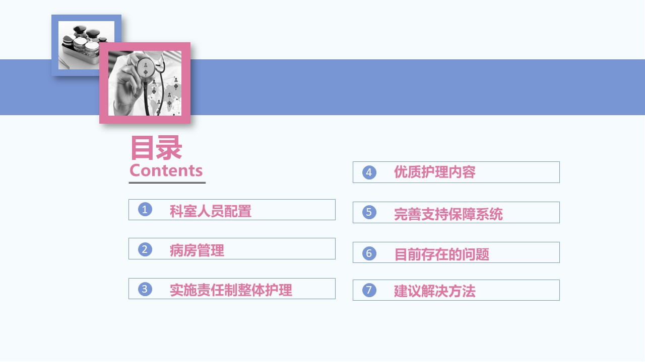 清爽汇报ppt模板