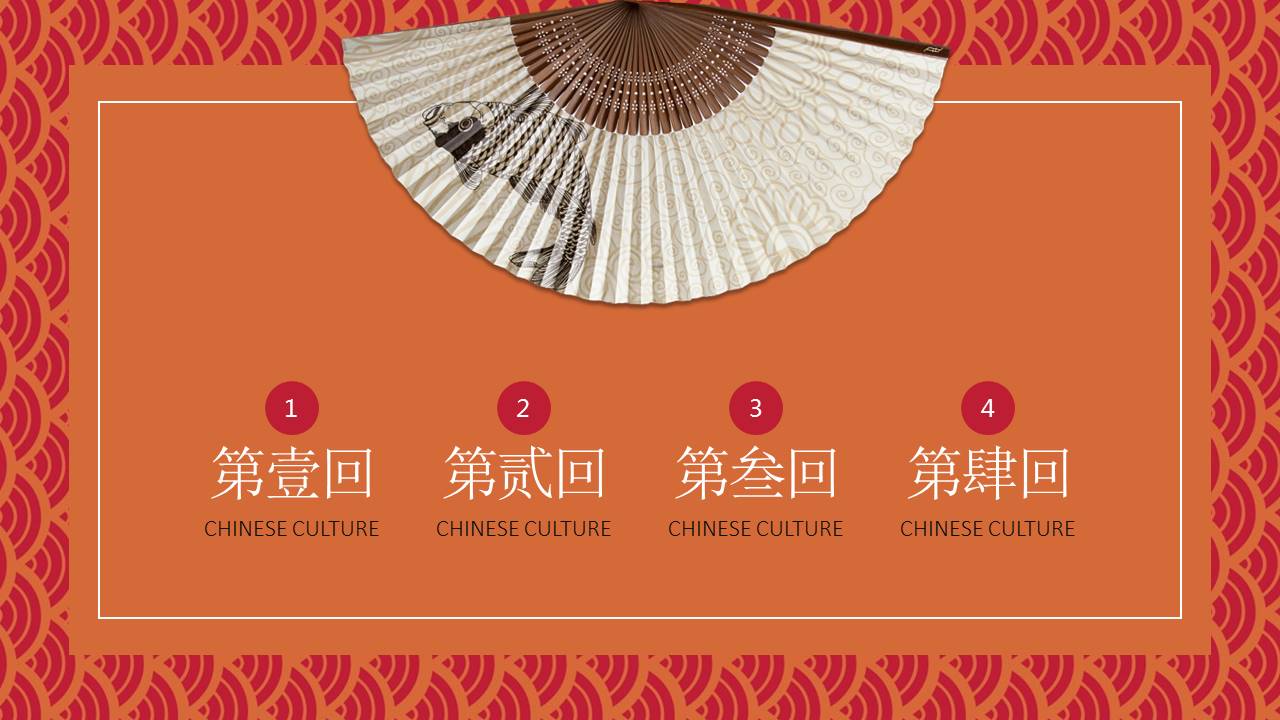 中国传统文化诗词大会ppt模板
