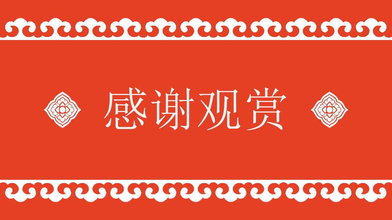 中国古典文化教育故宫印象ppt模板