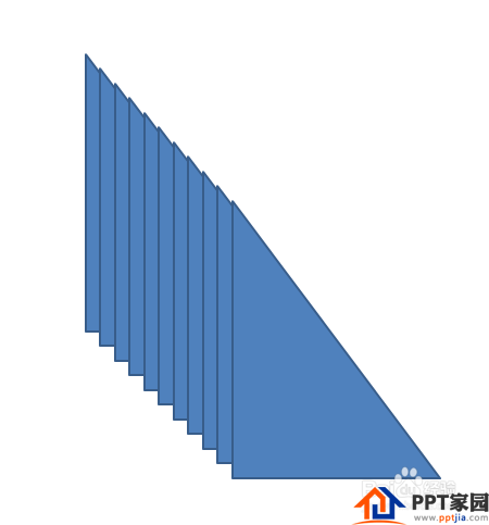 ppt如何画一个轴对称图形的旋转动画