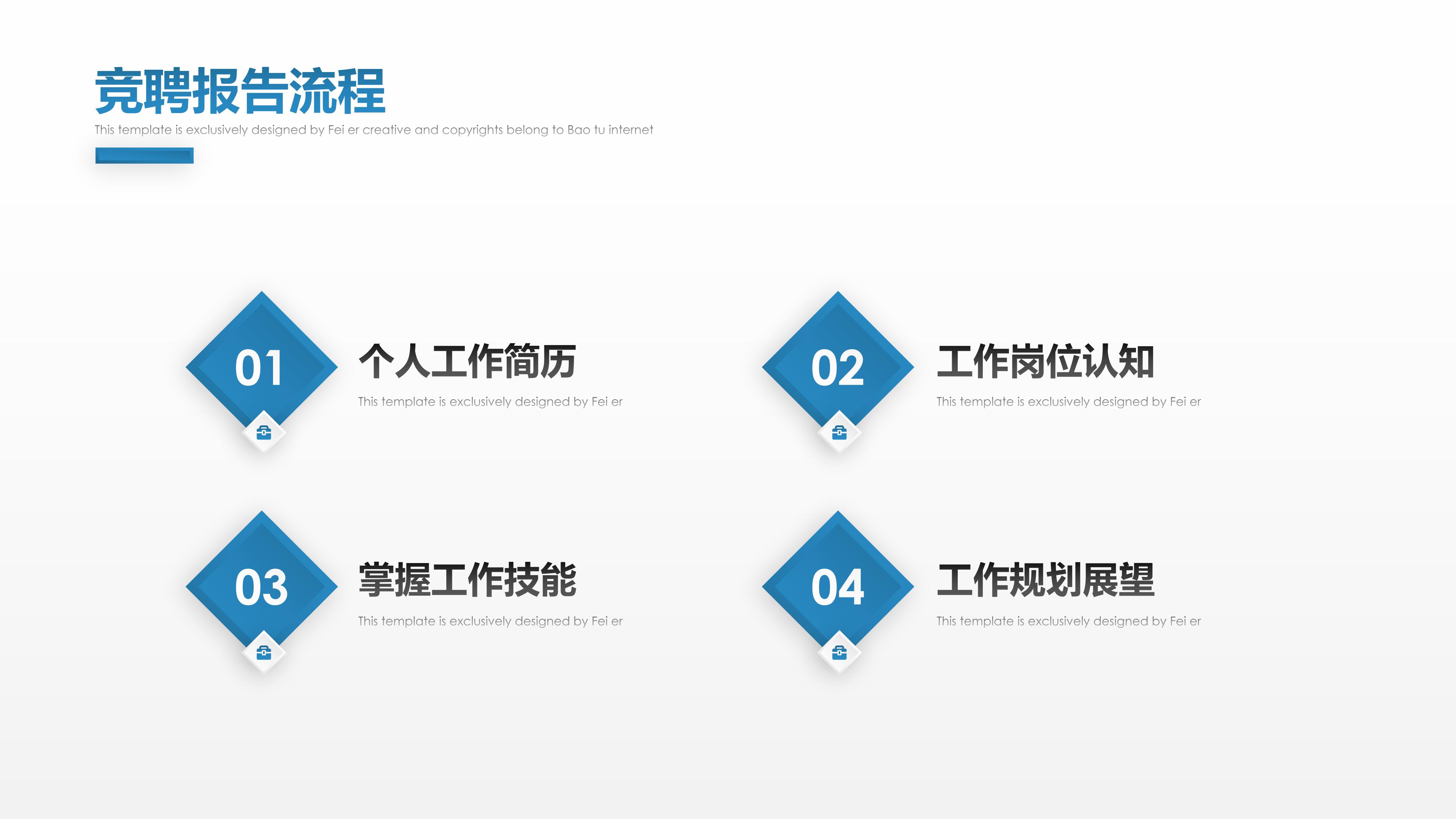 企业招聘简介ppt模板