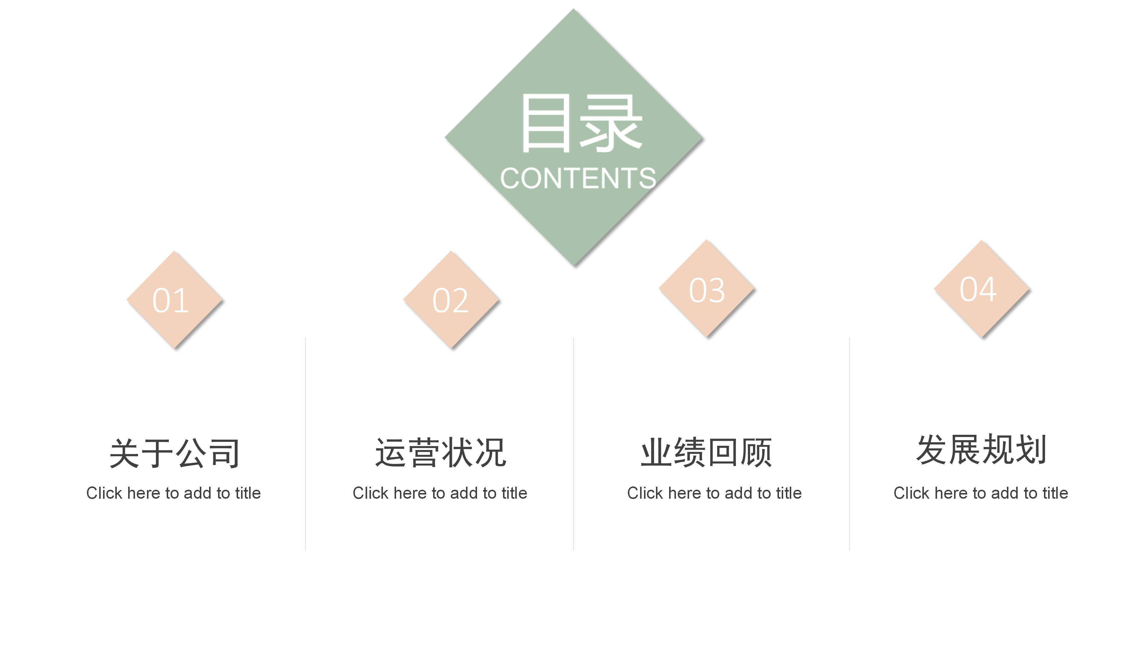 建筑企业路演ppt模板