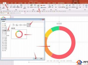 PPT中怎么制作多层圆环图表