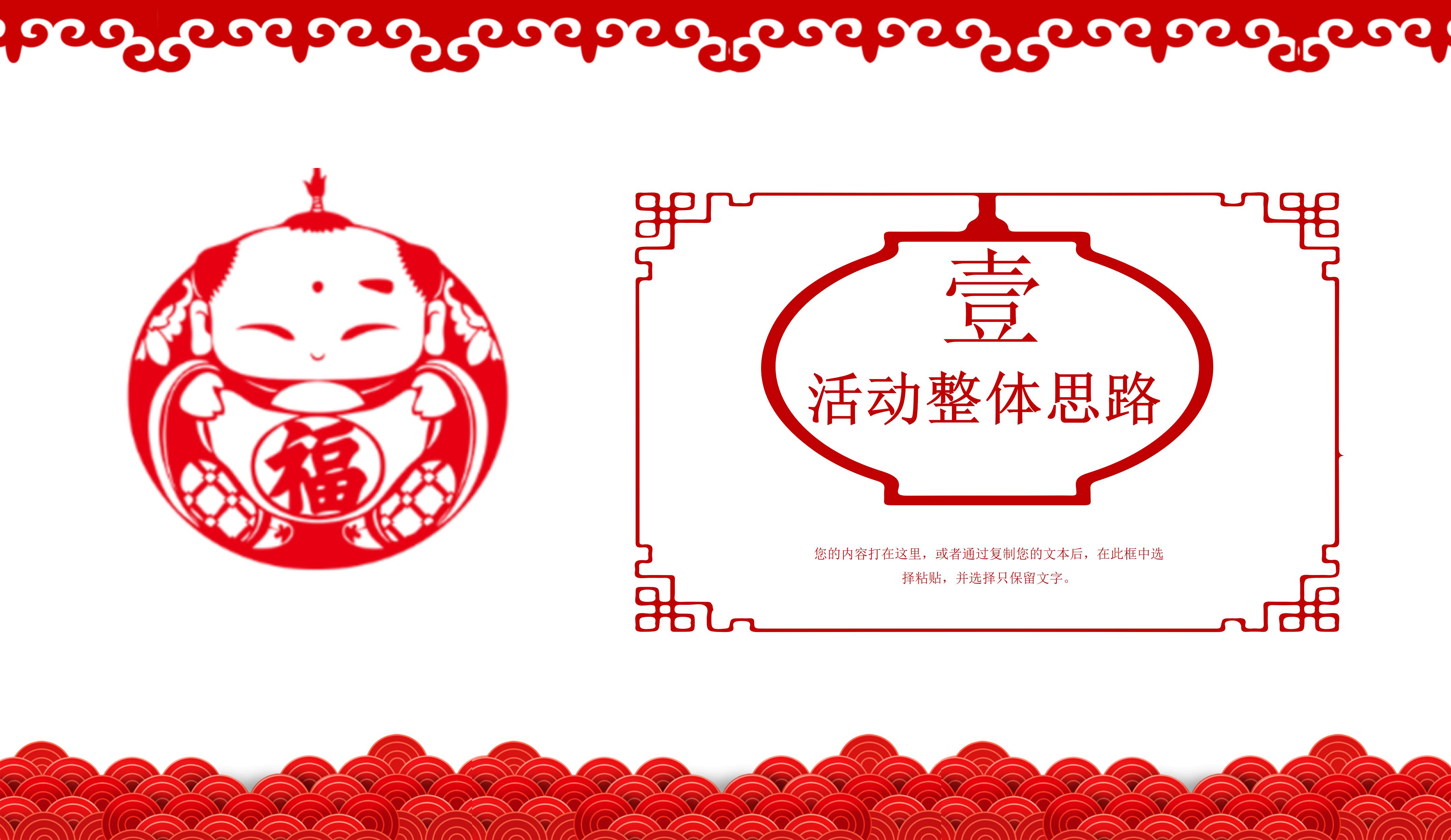 元旦晚会活动策划PPT模板
