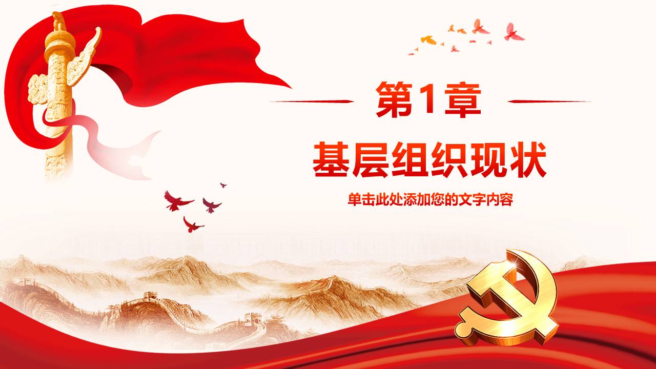 党支部汇报ppt