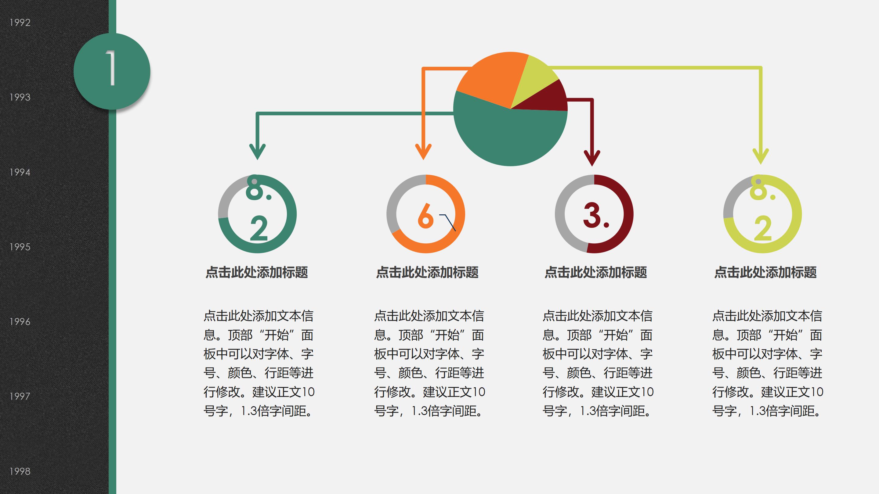 物业预算差异分析ppt模板