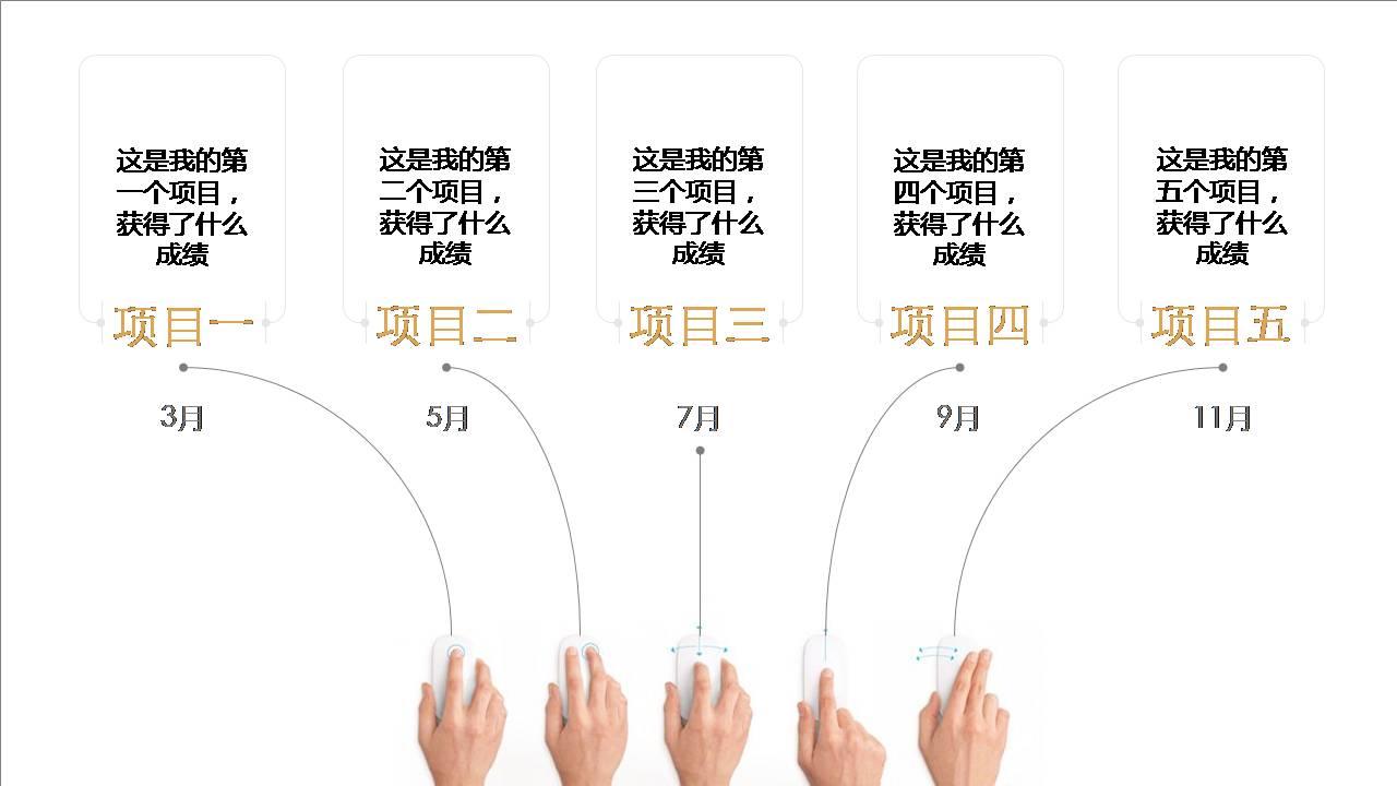 学校个人工作汇报ppt模板