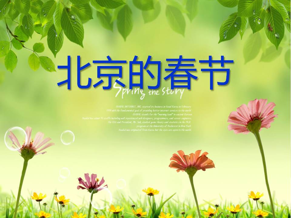 北京的春节ppt课件生字PPT课件下载