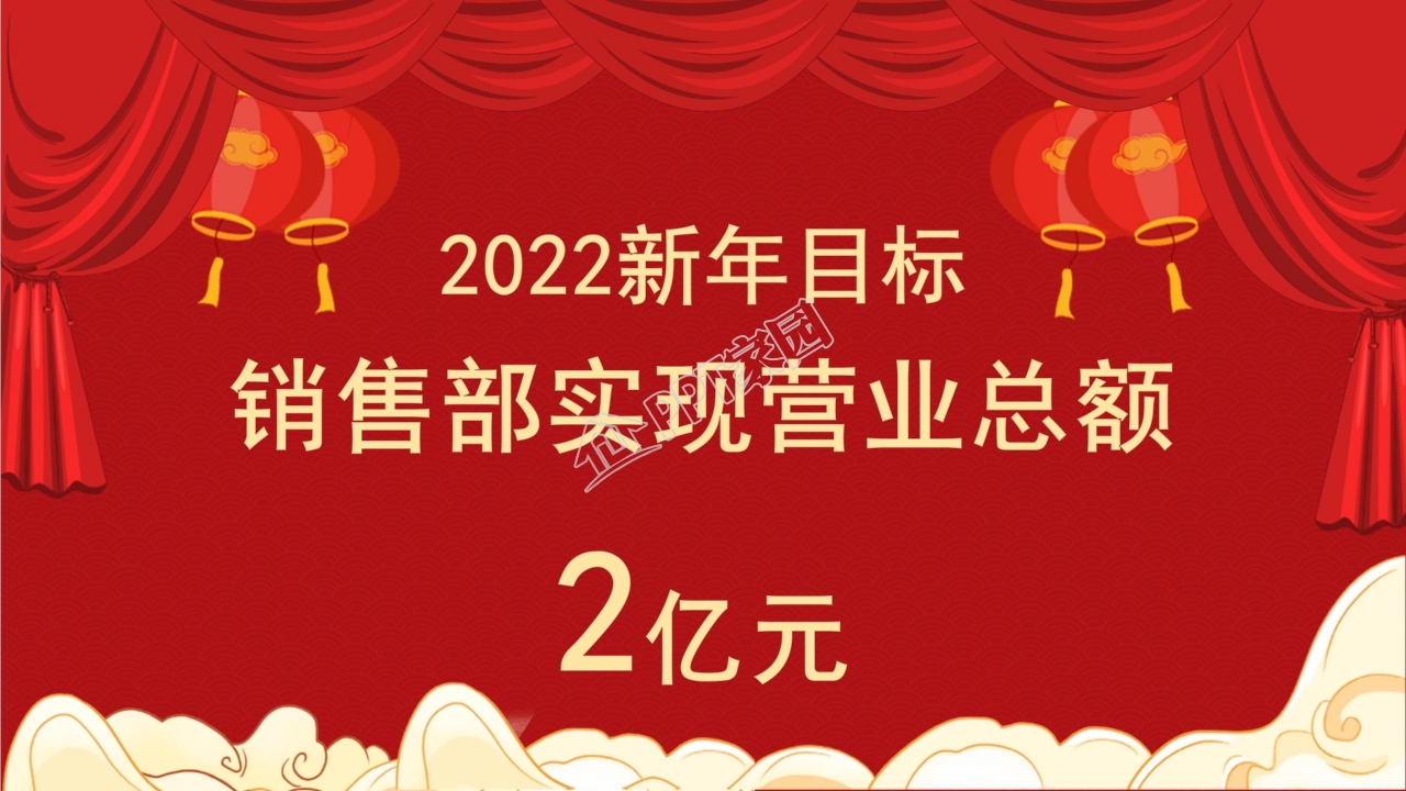 2022虎气冲天庆元旦迎新年ppt模板