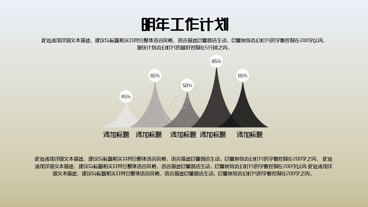 设计工作汇报品牌策划季度总结ppt模板