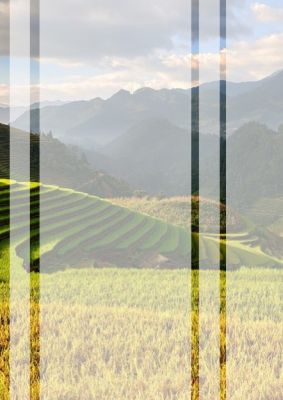 大自然田园企业规范PPT背景图片