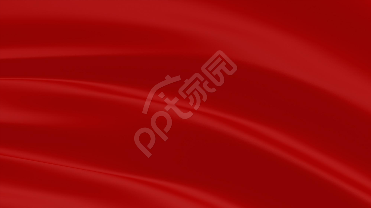 红色大气国庆PPT模板背景图片