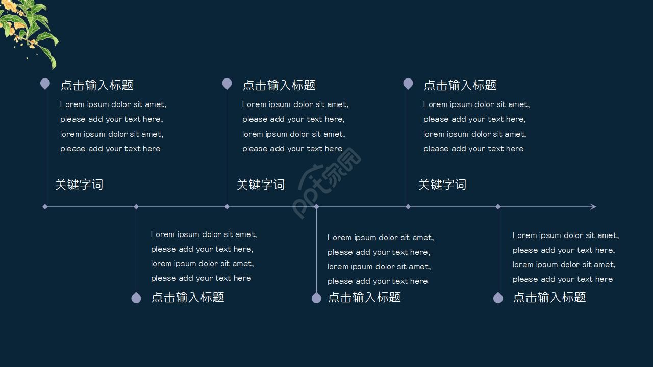 复古中国风企业文化宣传介绍ppt模板