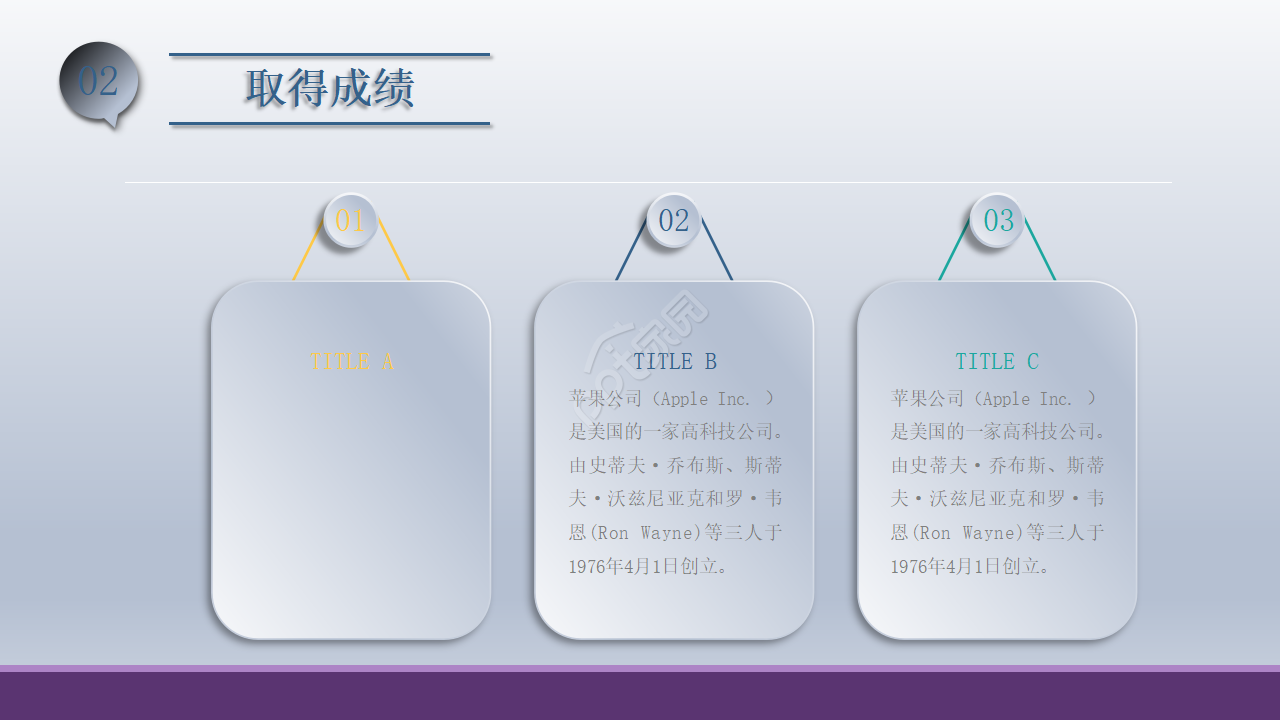 商务类PowerPoint模板