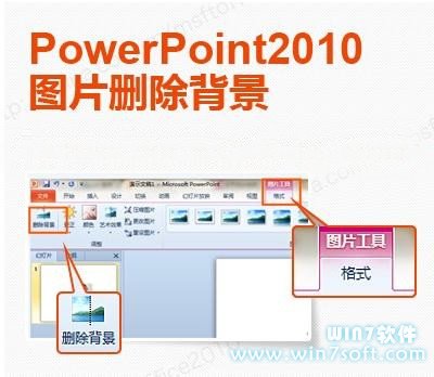 使用powerpoint2010快速抠图