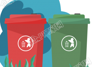 手绘垃圾分类环保主题图片素材下载推荐