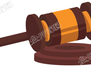 手绘法律行业法槌图片素材下载推荐
