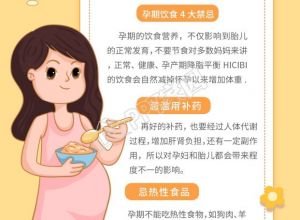 新手妈妈孕期饮食注意事项指南图片手机海报下载推荐