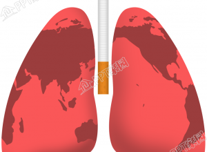 宣传吸烟危害肺部图片卡通手绘免抠素材下载推荐